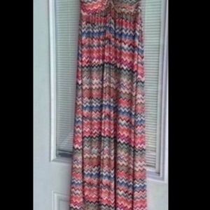 American Rag Multicolor Chevron Dress